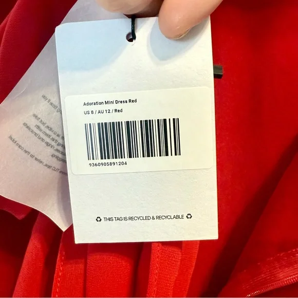 Princess Polly Adoration Mini Red Dress - Picture 8 of 10